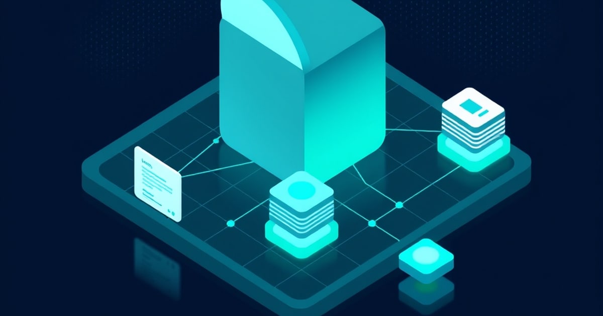 A small home server setup, the kind of hardware that hosts a self-hosted documents and notes platform